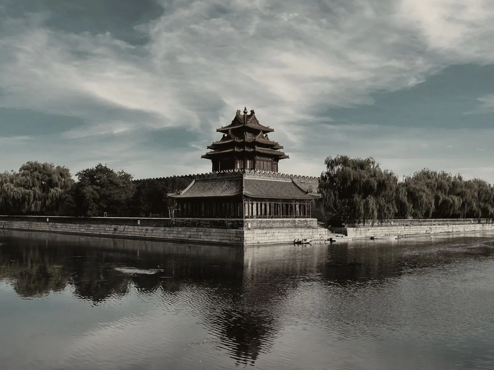 Corner tower of the Forbidden City, Beijing